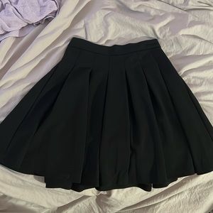 black short skirt